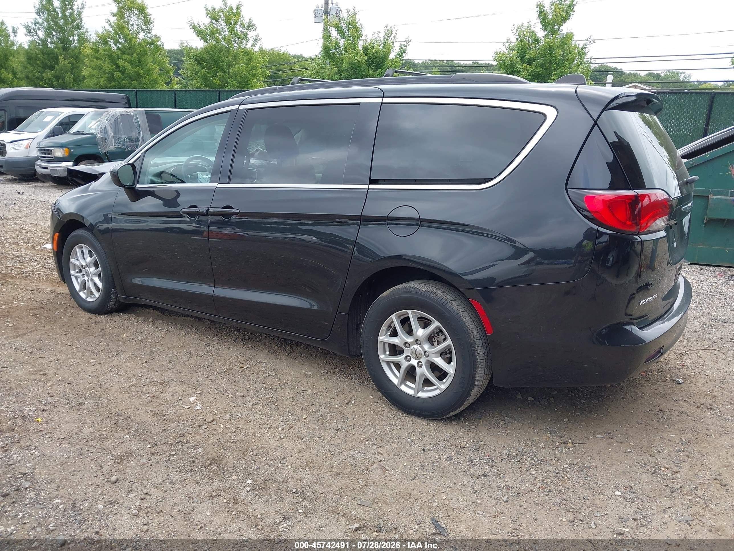 2021 Chrysler Voyager Lxi Black vin: 2C4RC1DG9MR537599