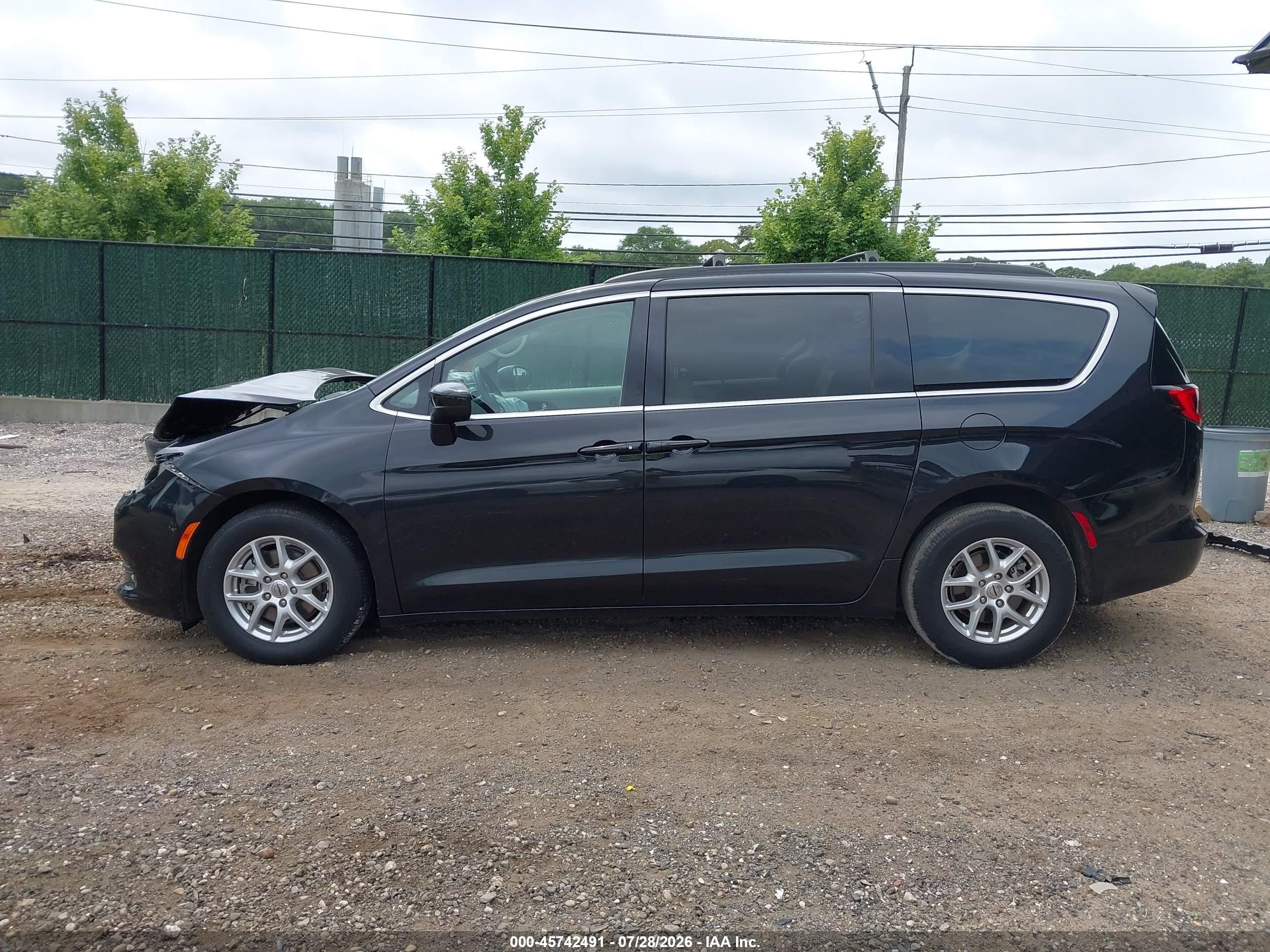 2021 Chrysler Voyager Lxi Black vin: 2C4RC1DG9MR537599