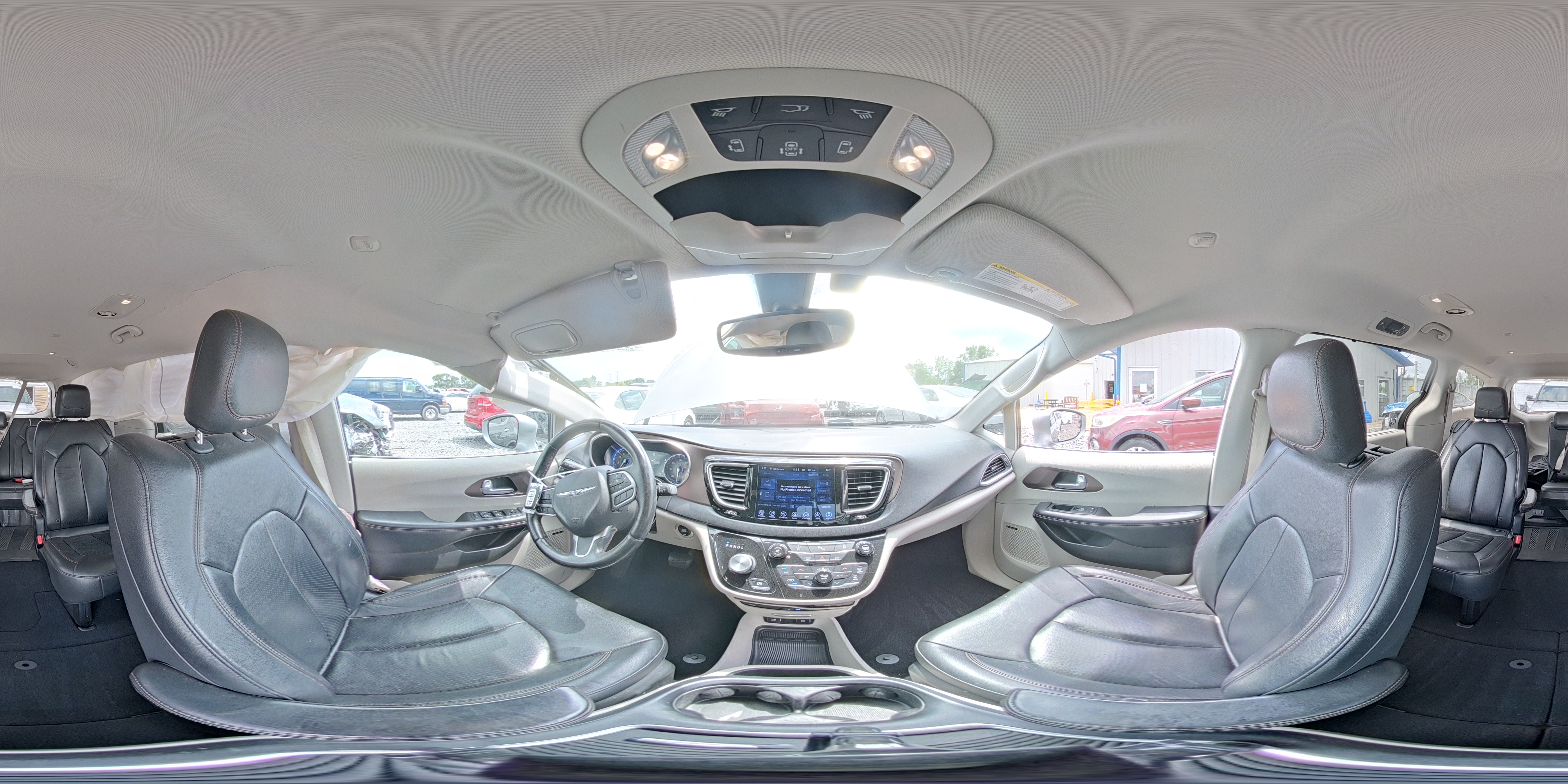 2017 Chrysler Pacifica Touring L Plus Silver vin: 2C4RC1EG2HR788646