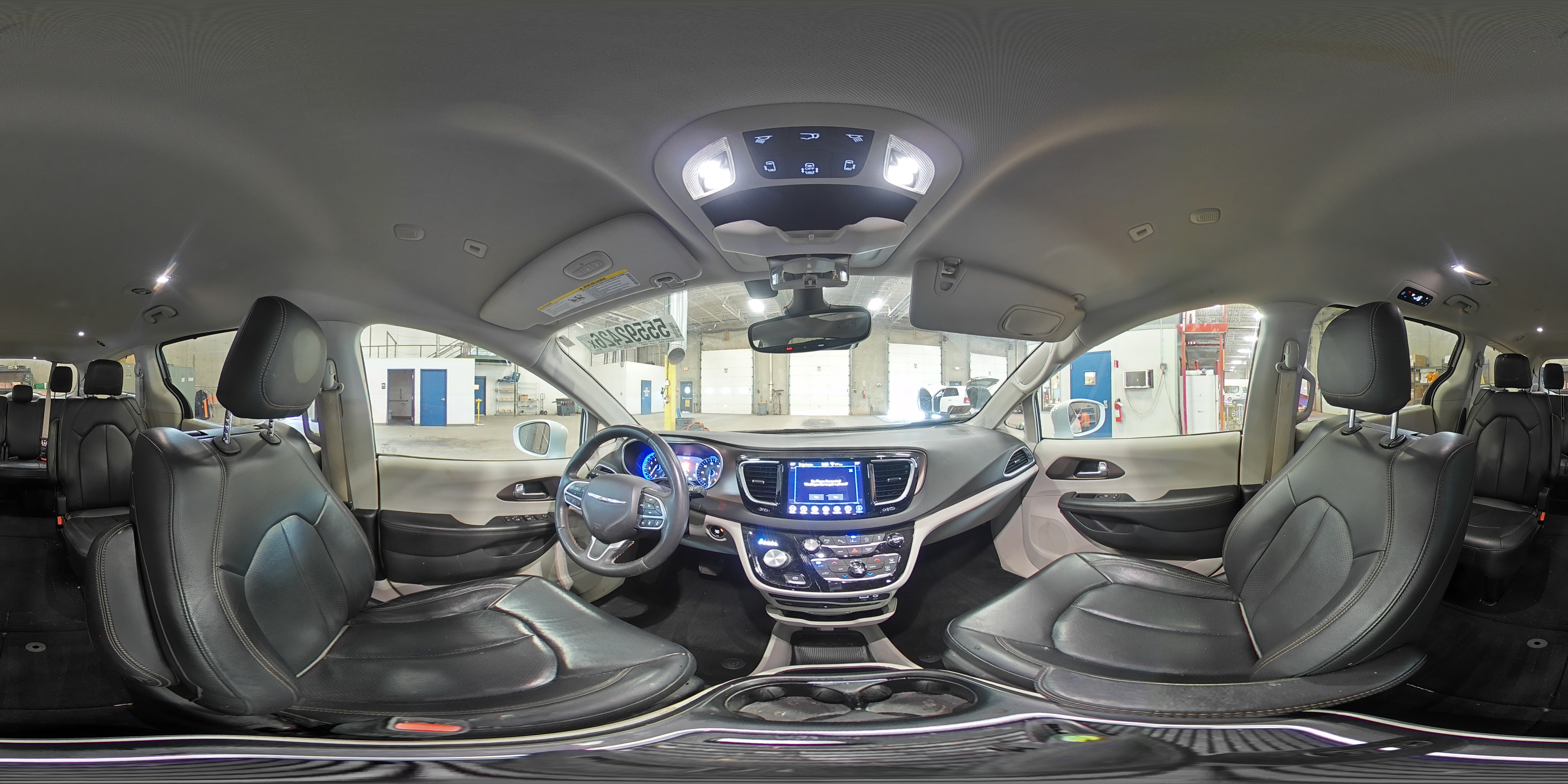 2018 Chrysler Pacifica Touring L Plus White vin: 2C4RC1EG4JR293712