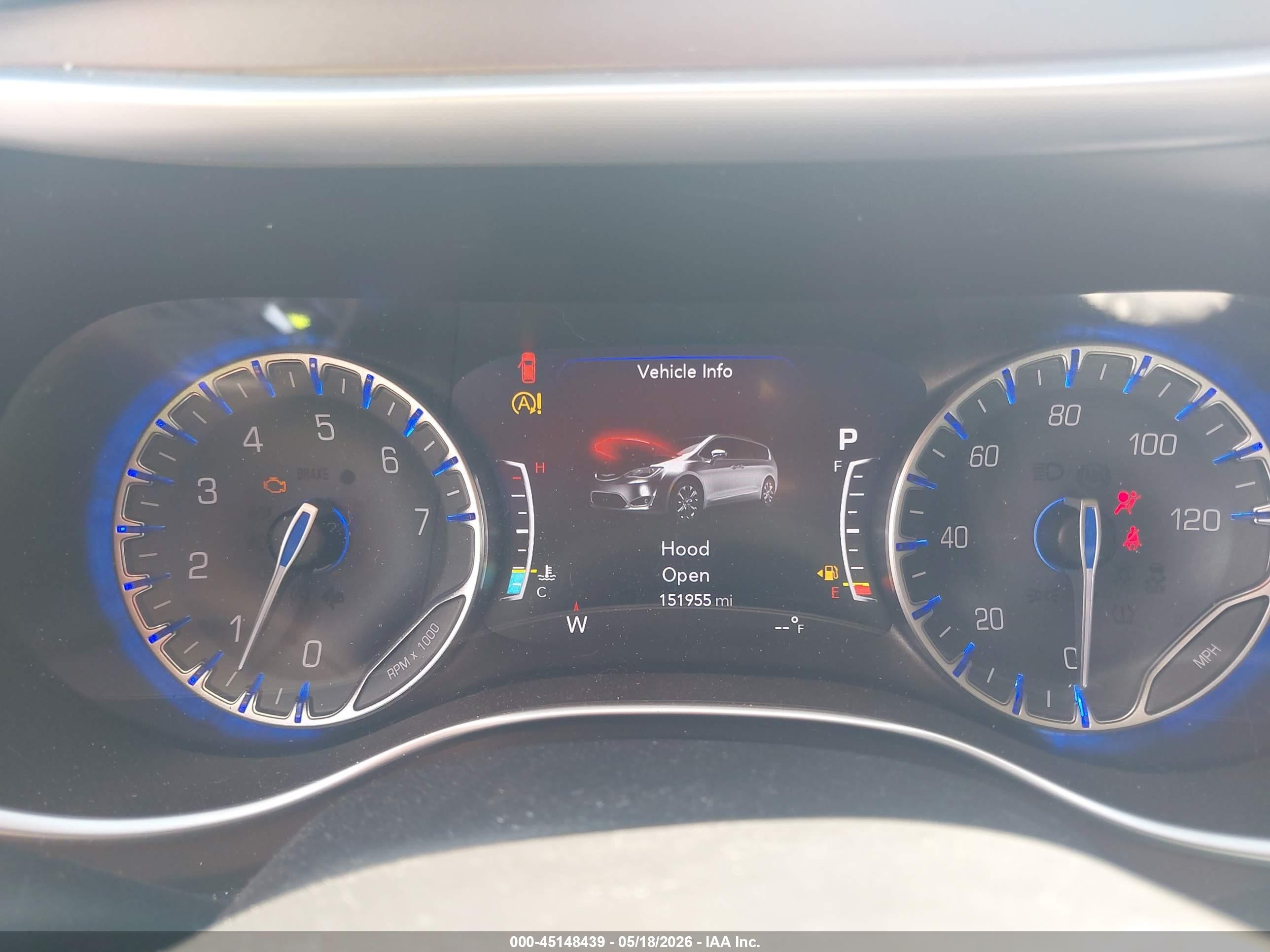 2017 Chrysler Pacifica Touring-l Plus Серый vin: 2C4RC1EG6HR836889