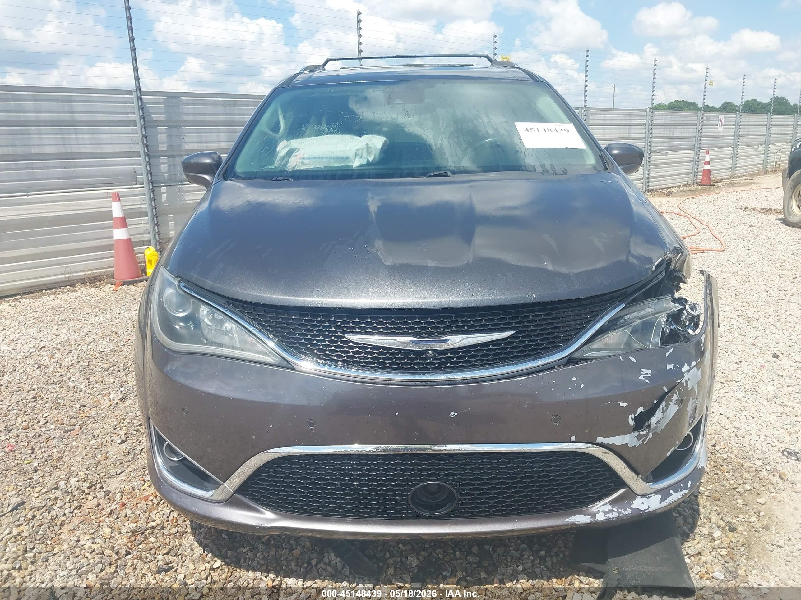 2017 Chrysler Pacifica Touring-l Plus Серый vin: 2C4RC1EG6HR836889