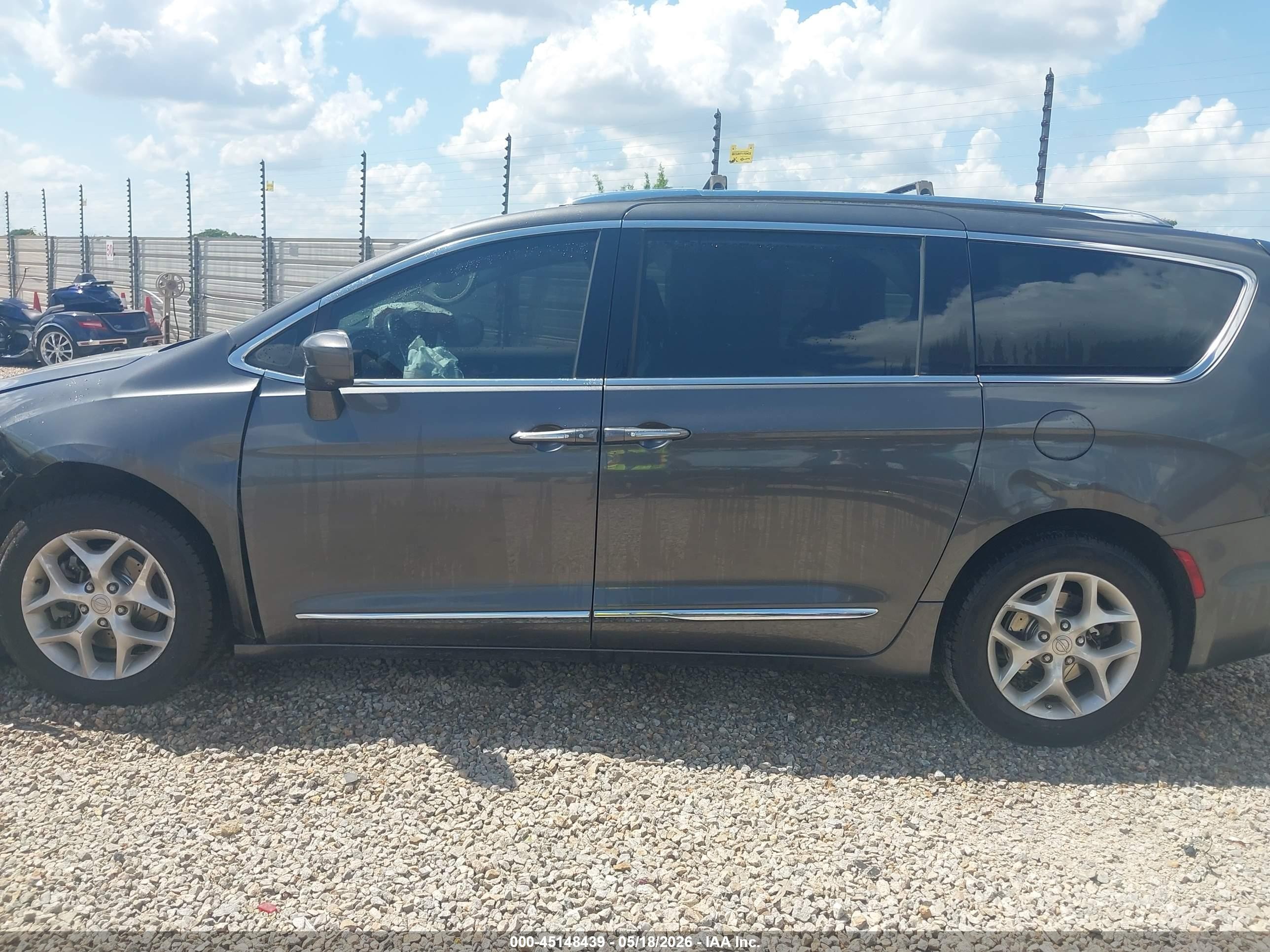 2017 Chrysler Pacifica Touring-l Plus Серый vin: 2C4RC1EG6HR836889