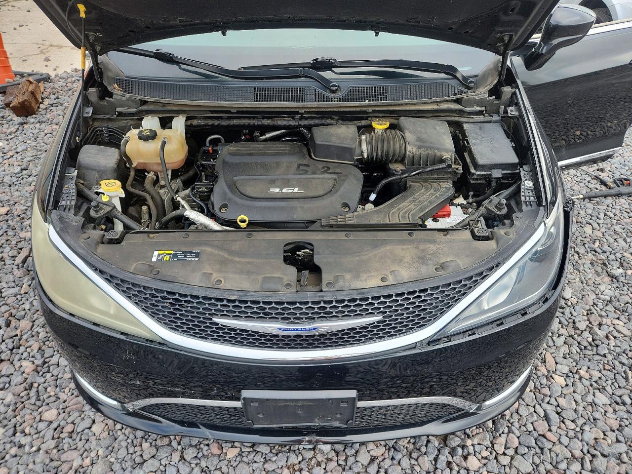 2018 Chrysler Pacifica Touring L Plus Черный vin: 2C4RC1EGXJR291821