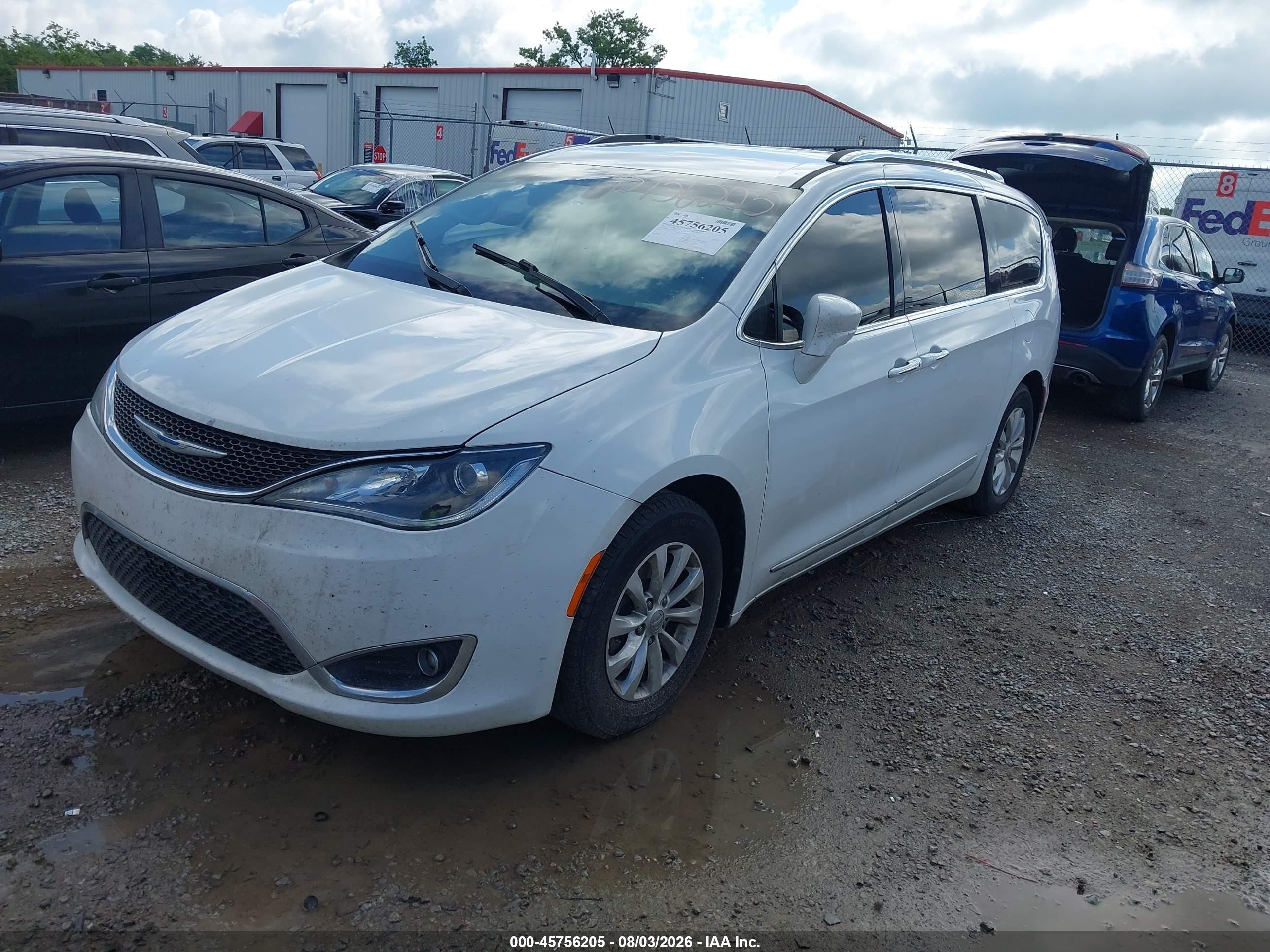 2018 Chrysler Pacifica Touring L Plus Белый vin: 2C4RC1EGXJR295125
