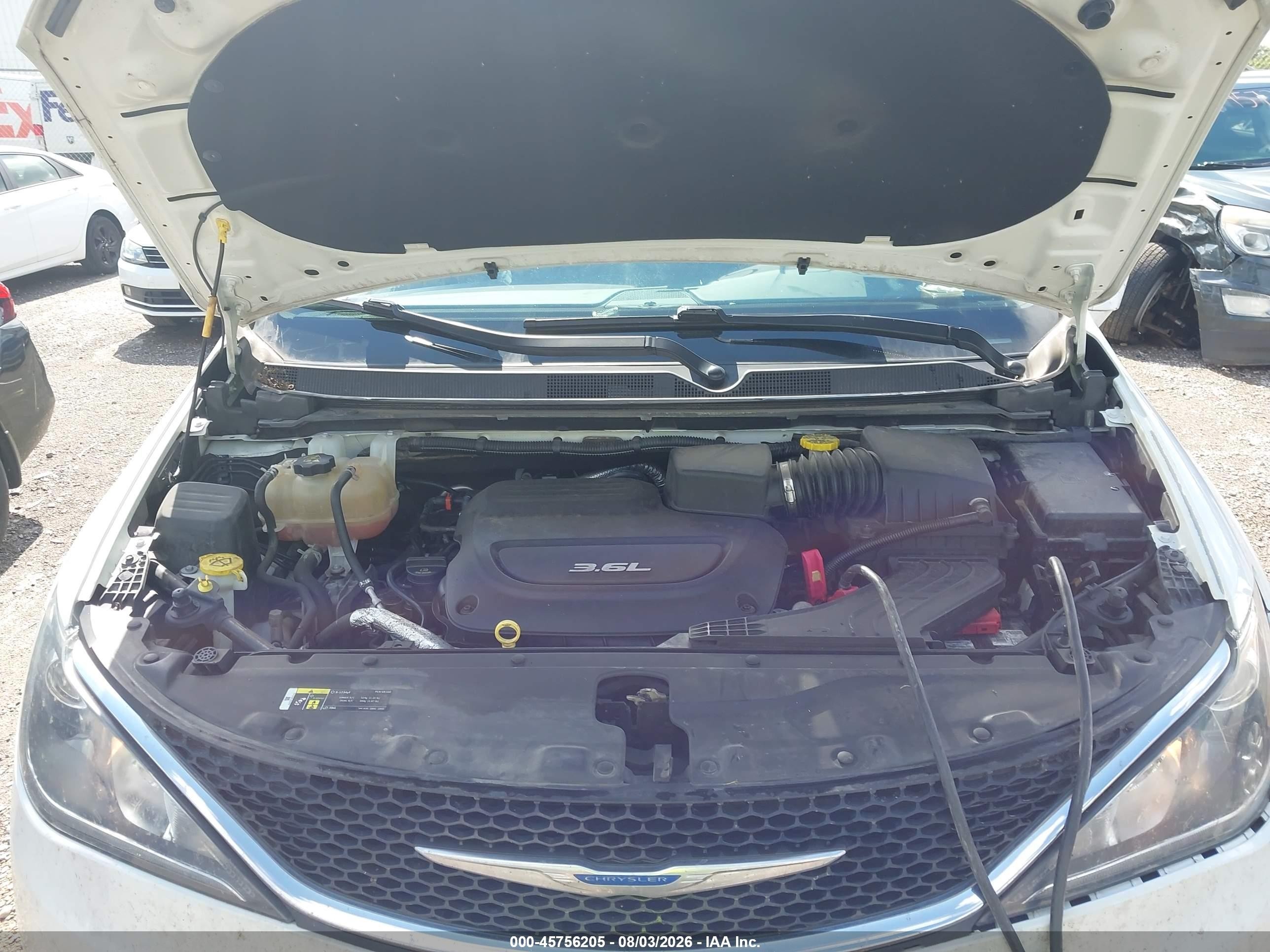 2018 Chrysler Pacifica Touring L Plus Белый vin: 2C4RC1EGXJR295125