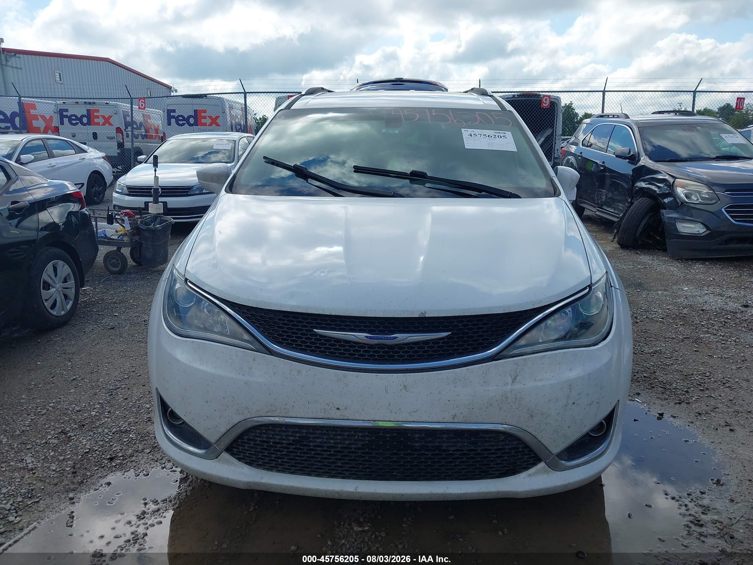 2018 Chrysler Pacifica Touring L Plus Белый vin: 2C4RC1EGXJR295125