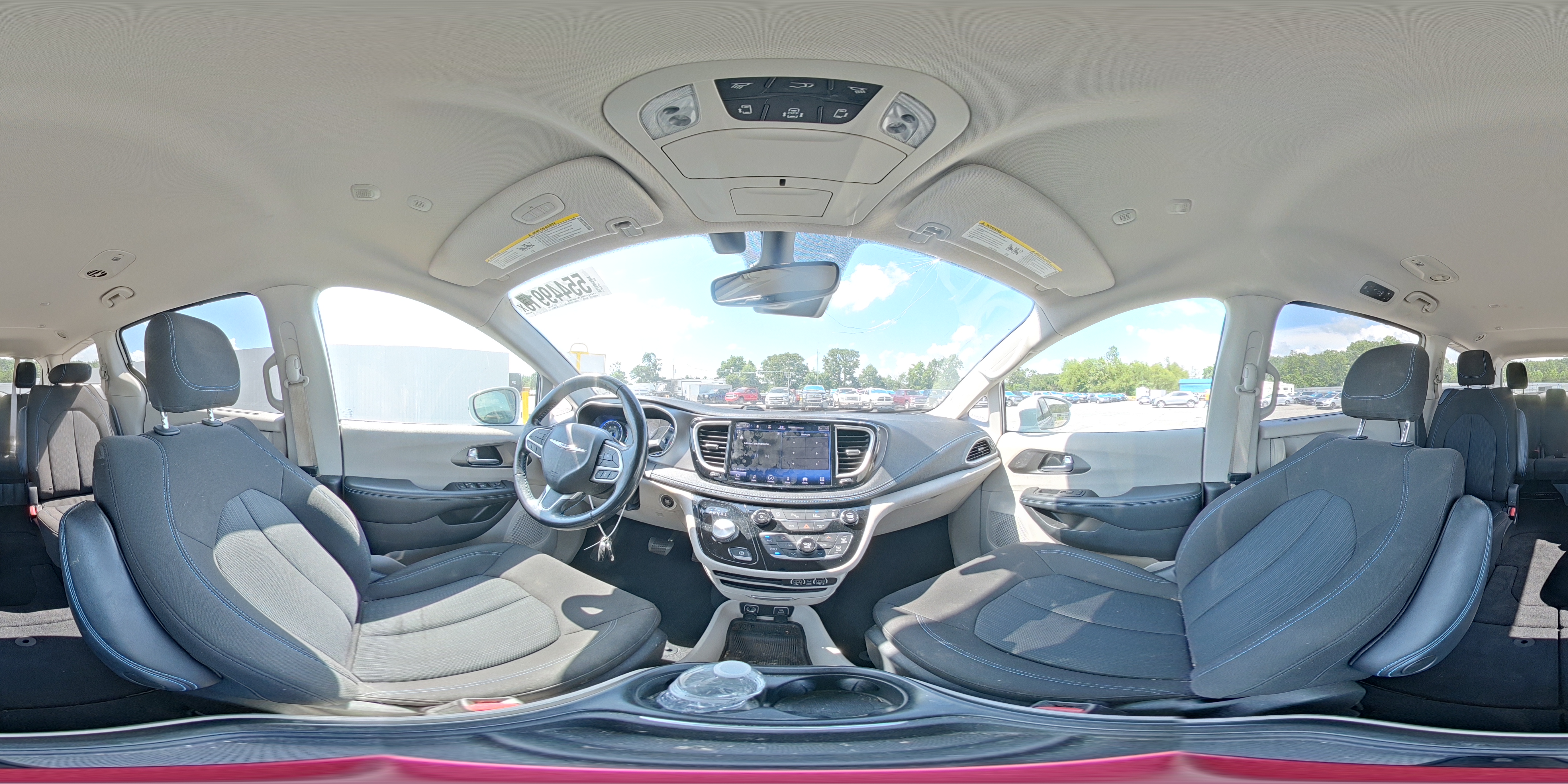 2021 Chrysler Pacifica Touring White vin: 2C4RC1FG0MR603812