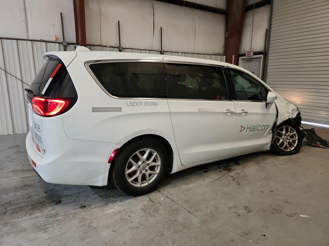 2020 Chrysler Pacifica Touring White vin: 2C4RC1FG4LR141401 Damage: Right A Pillar, Kinked, 1 To 2 Inches