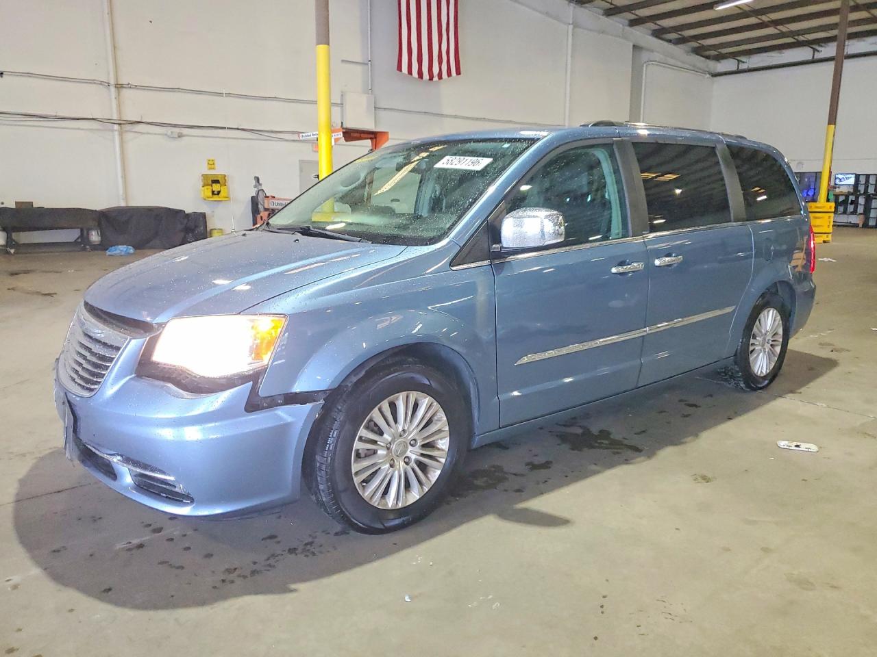 2012 Chrysler Town & Country Limited Blue vin: 2C4RC1GG0CR175091