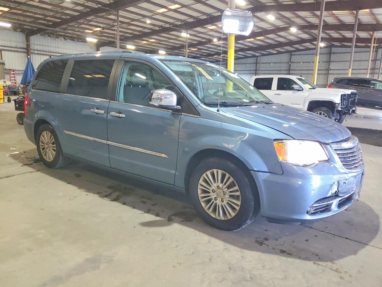 2012 Chrysler Town & Country Limited Blue vin: 2C4RC1GG0CR175091