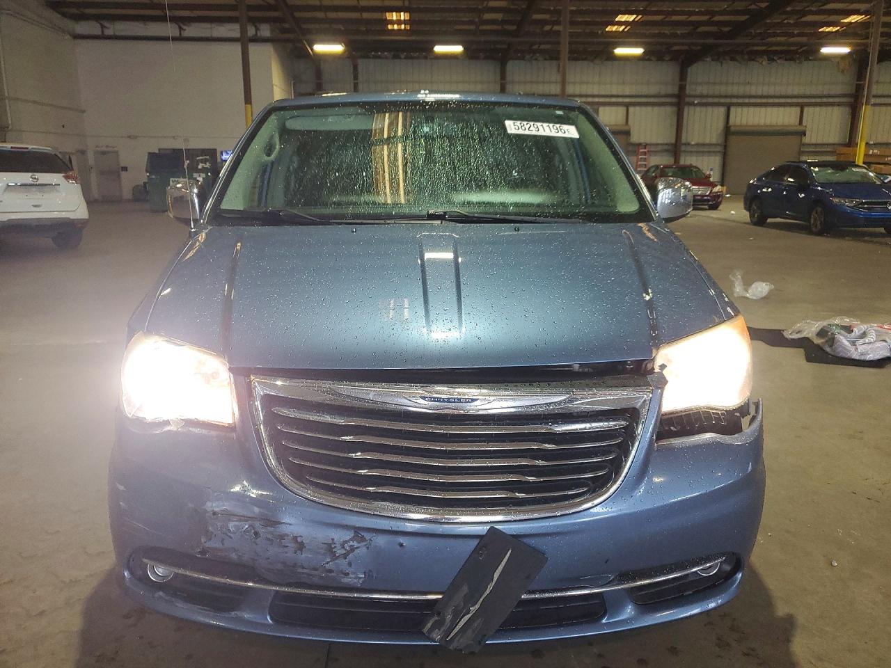2012 Chrysler Town & Country Limited Blue vin: 2C4RC1GG0CR175091