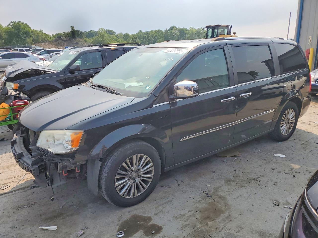 2014 Chrysler Town & Country Limited Black vin: 2C4RC1GG0ER192637