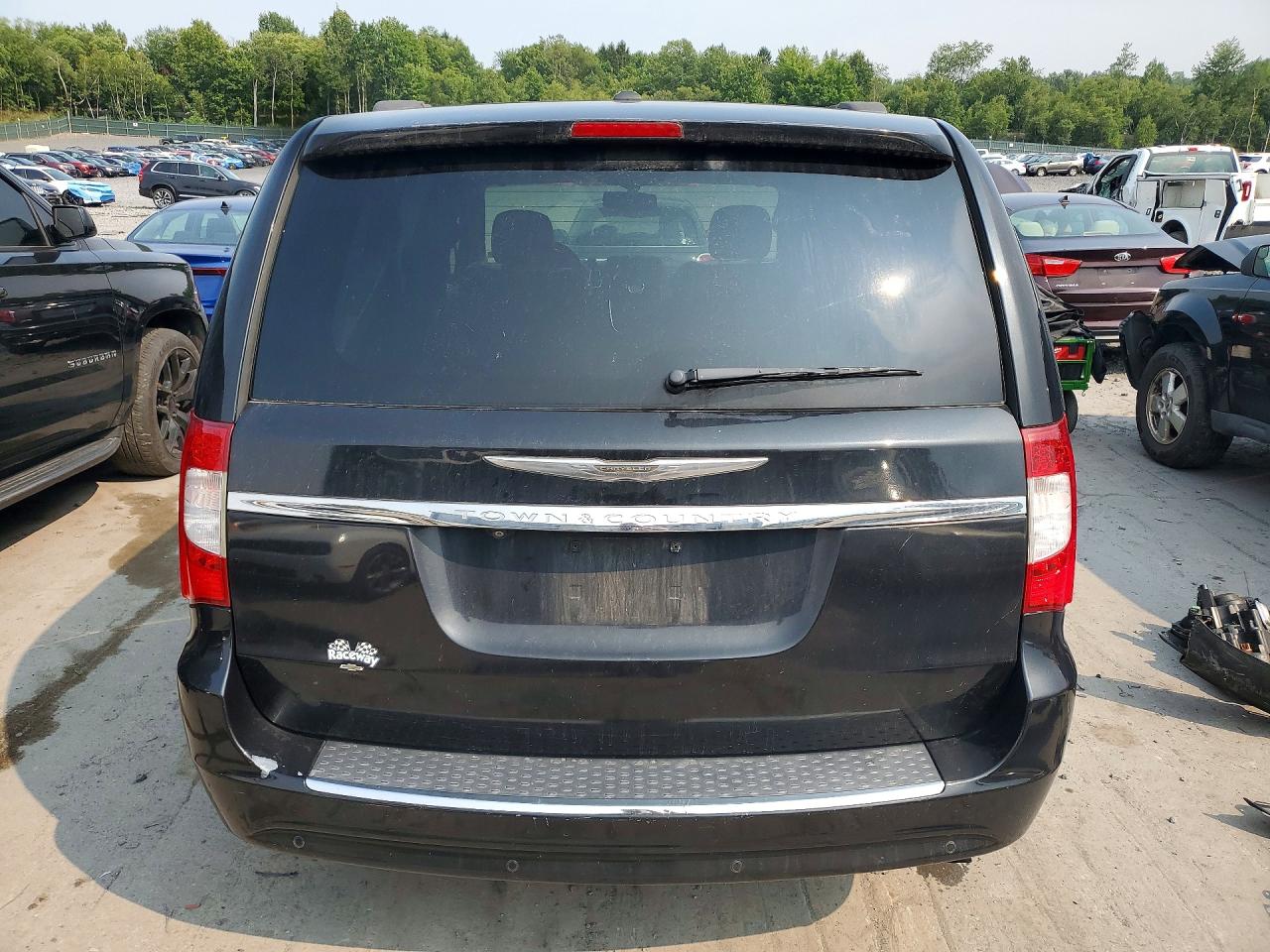 2014 Chrysler Town & Country Limited Black vin: 2C4RC1GG0ER192637