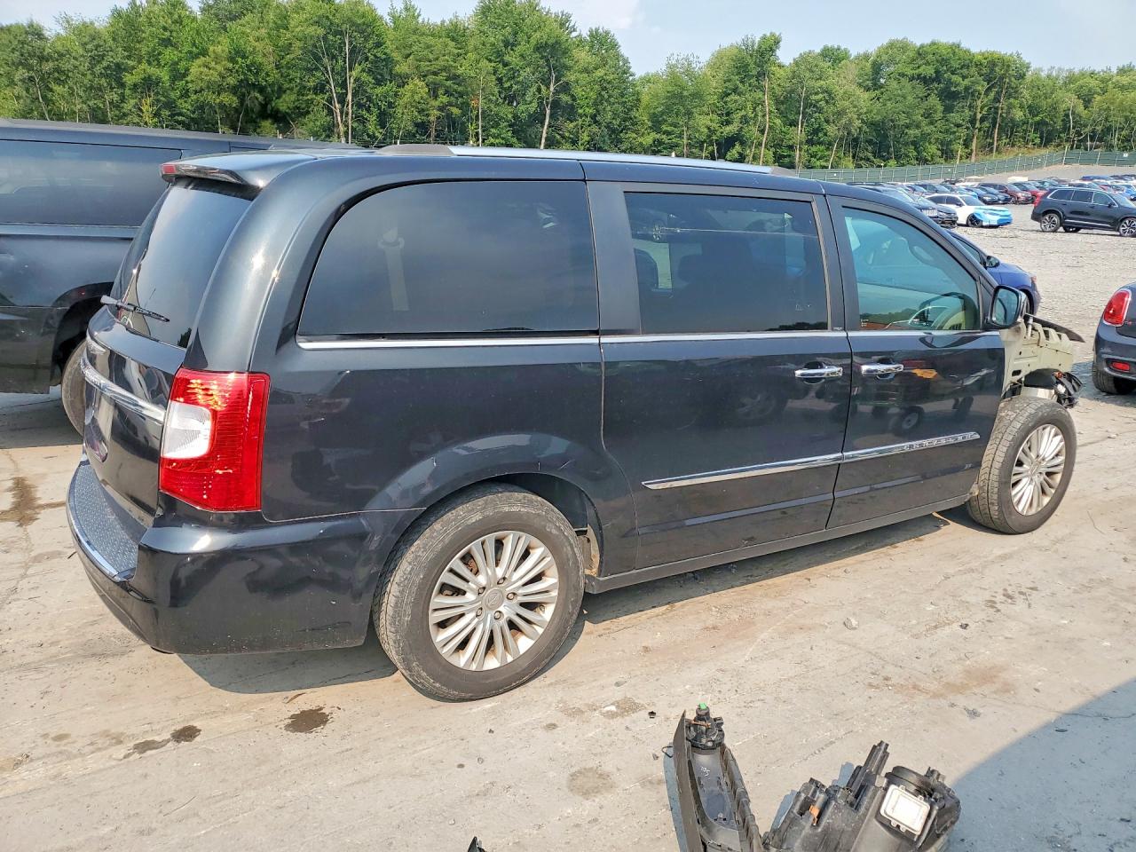 2014 Chrysler Town & Country Limited Black vin: 2C4RC1GG0ER192637
