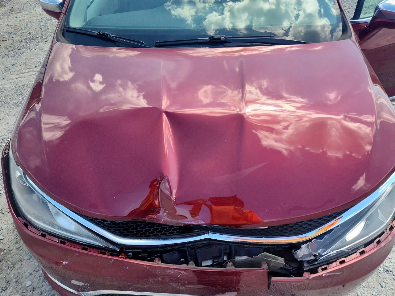 2018 Chrysler Pacifica Limited Burgundy vin: 2C4RC1GG0JR354311