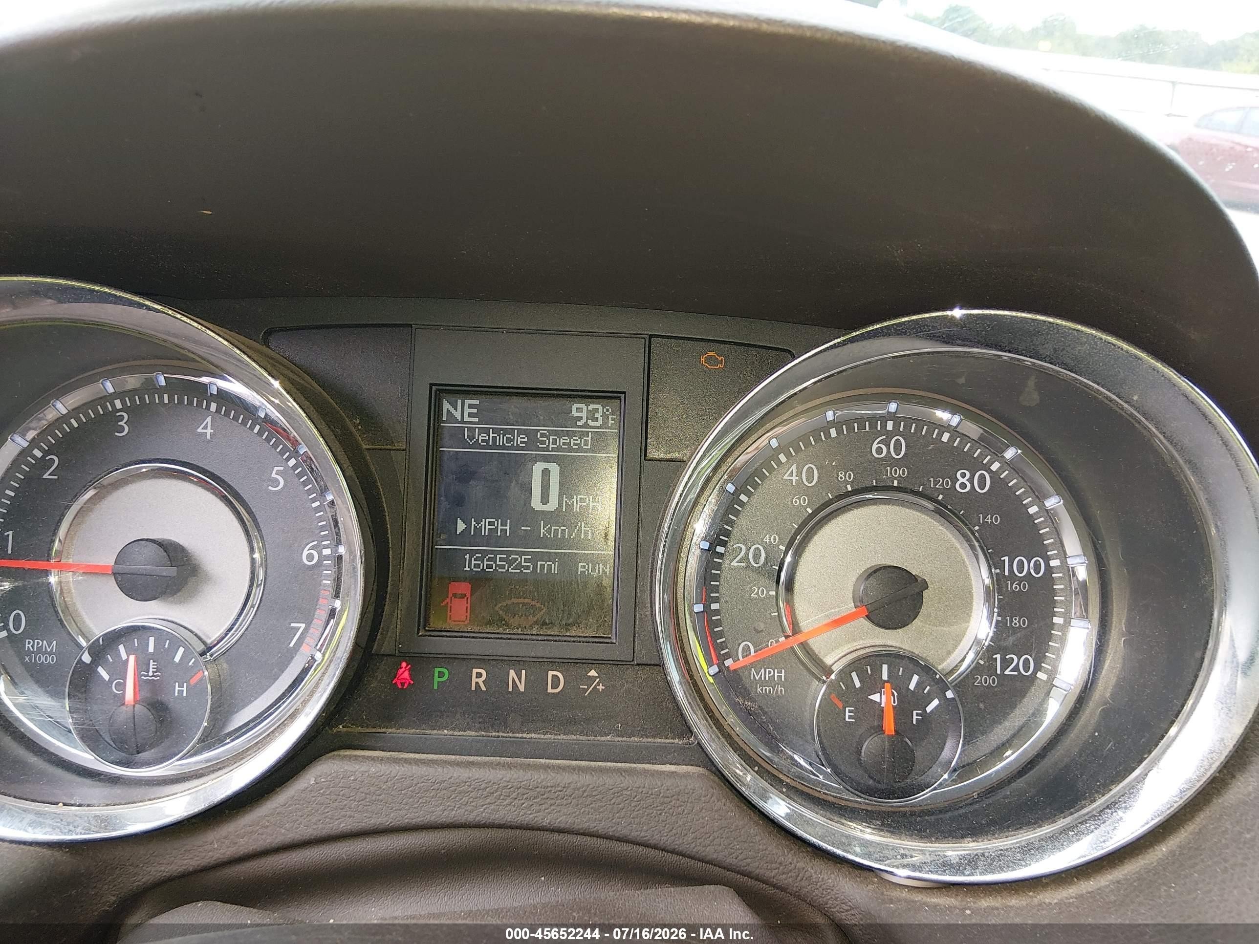 2014 Chrysler Town & Country Limited Бордовый vin: 2C4RC1GG1ER204133