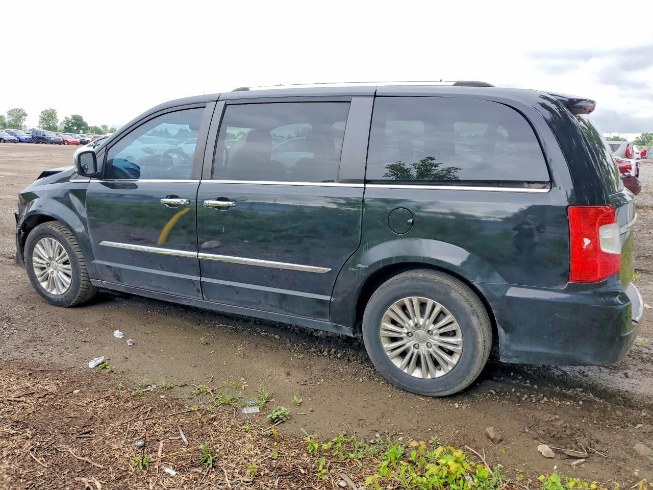 2013 Chrysler Town & Country Limited Black vin: 2C4RC1GG2DR822043