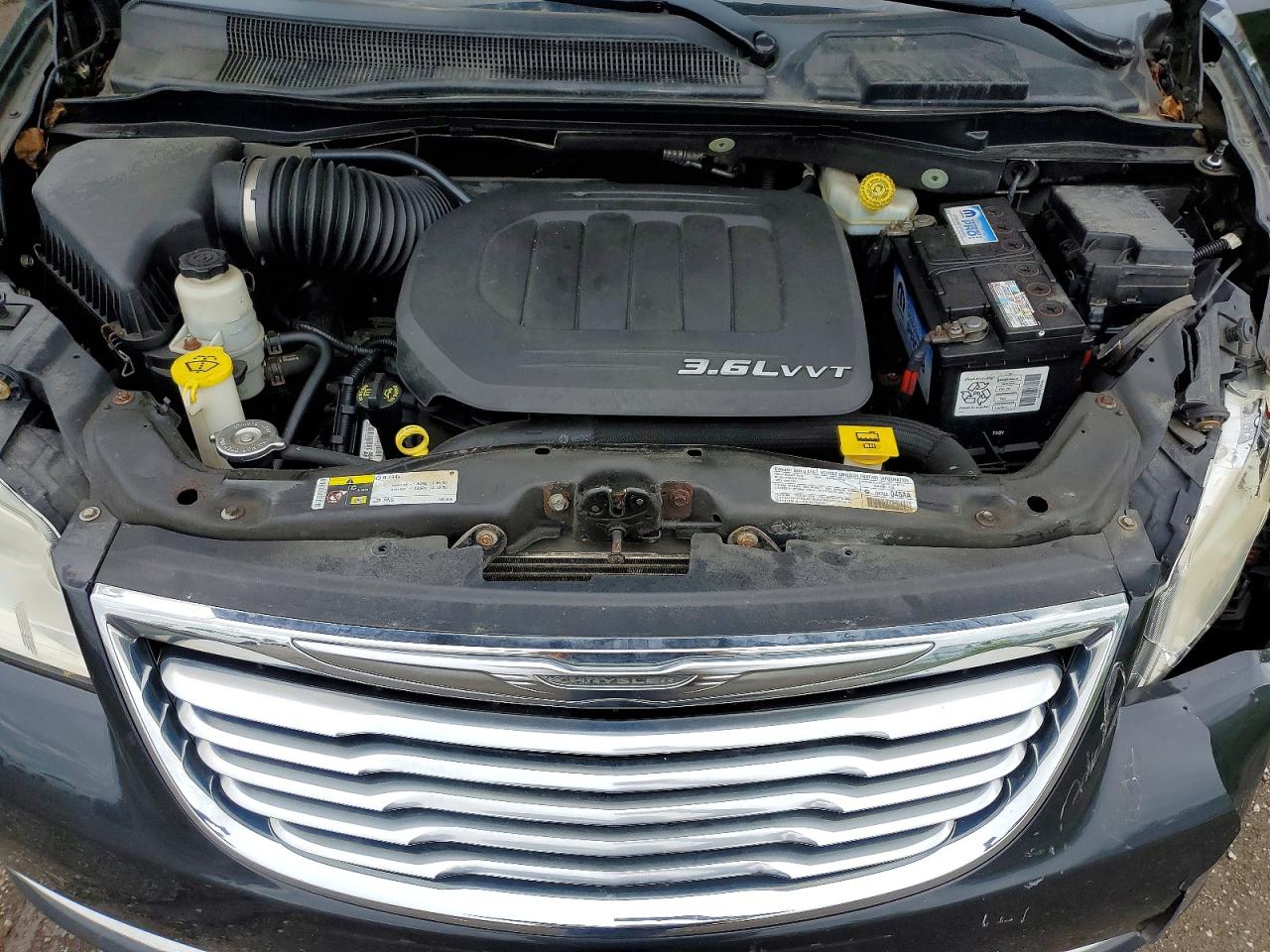 2013 Chrysler Town & Country Limited Black vin: 2C4RC1GG2DR822043