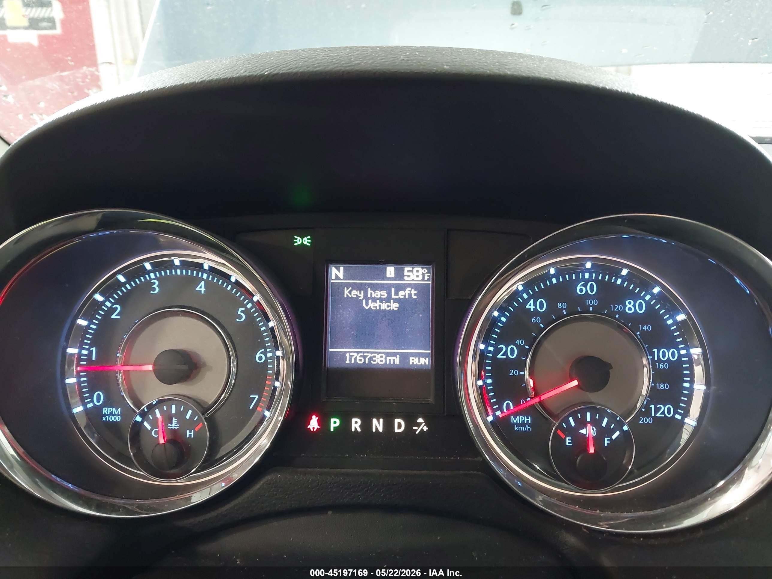 2012 Chrysler Town & Country Limited Blue vin: 2C4RC1GG3CR134163
