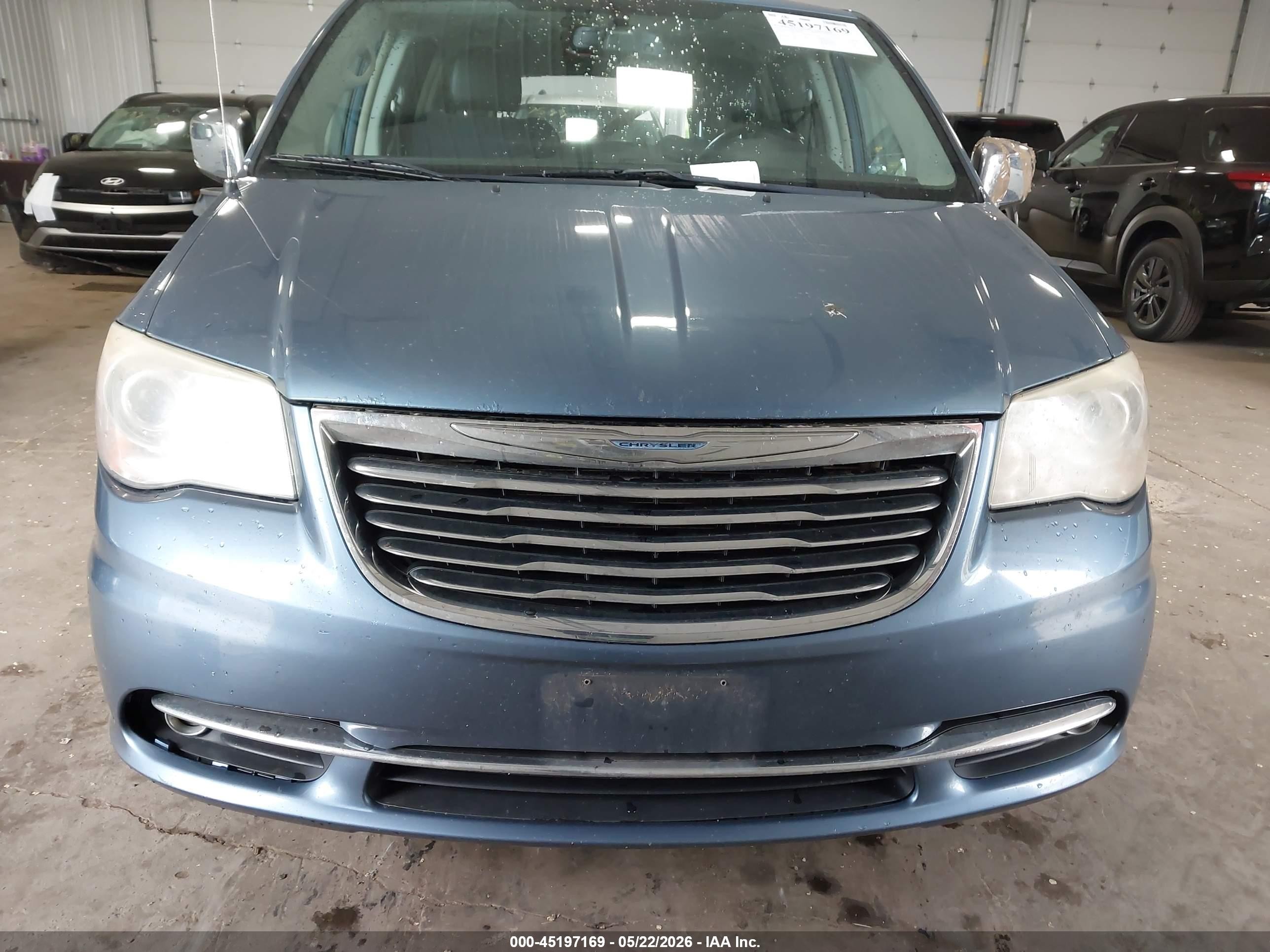 2012 Chrysler Town & Country Limited Blue vin: 2C4RC1GG3CR134163