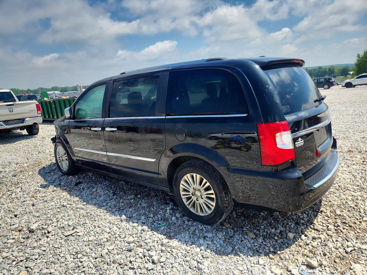 2013 Chrysler Town & Country Limited Black vin: 2C4RC1GG3DR509776