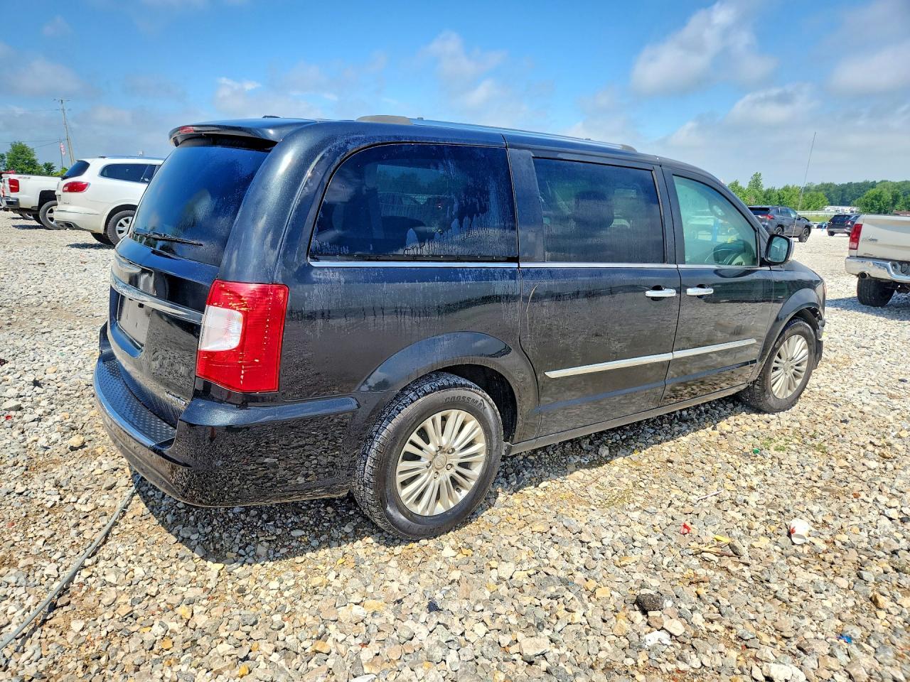 2013 Chrysler Town & Country Limited Black vin: 2C4RC1GG3DR509776