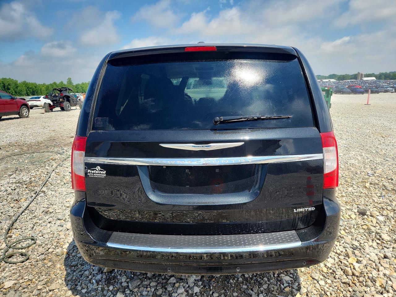 2013 Chrysler Town & Country Limited Black vin: 2C4RC1GG3DR509776