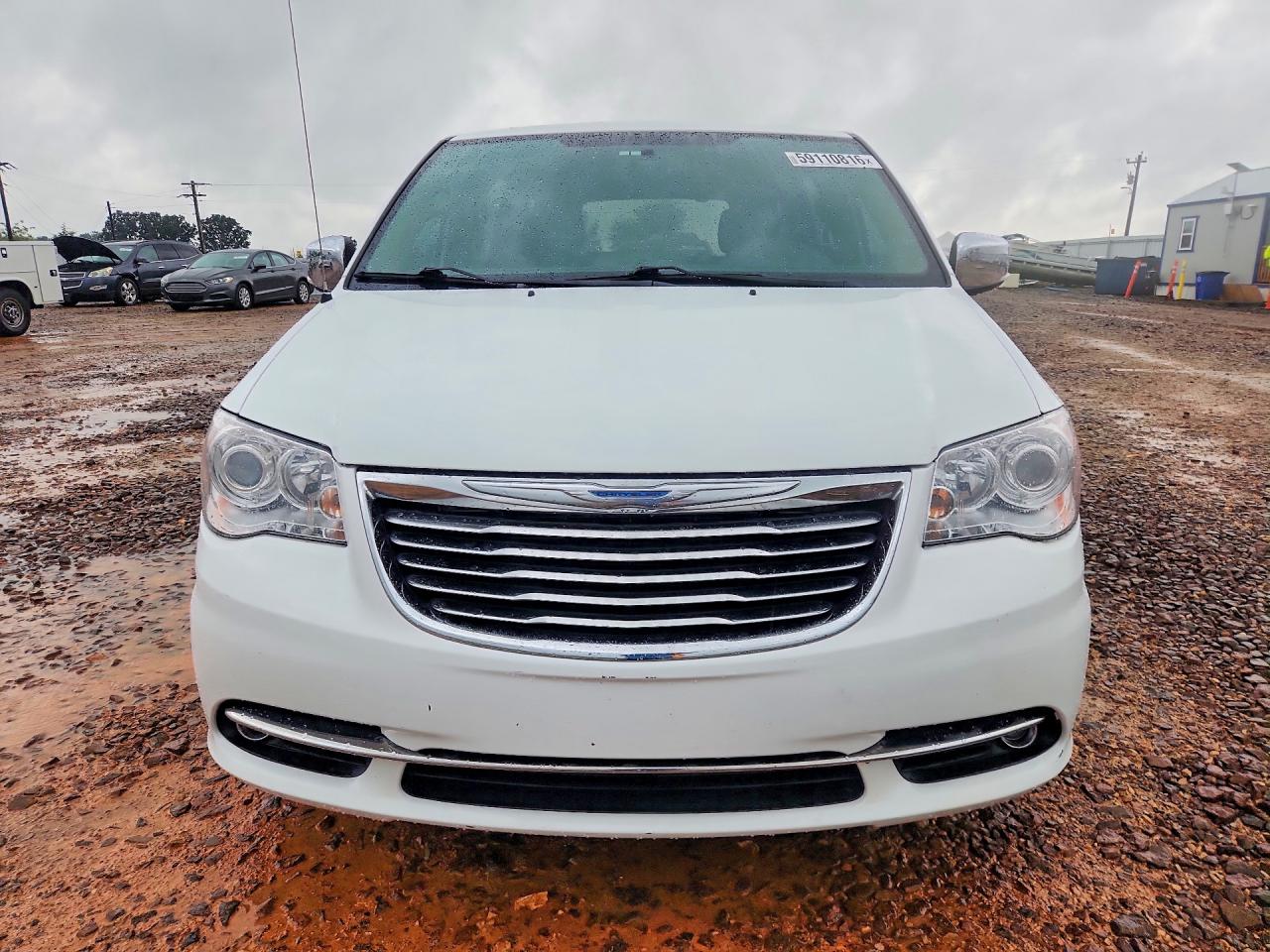 2015 Chrysler Town & Country Limited Platinum White vin: 2C4RC1GG3FR731317