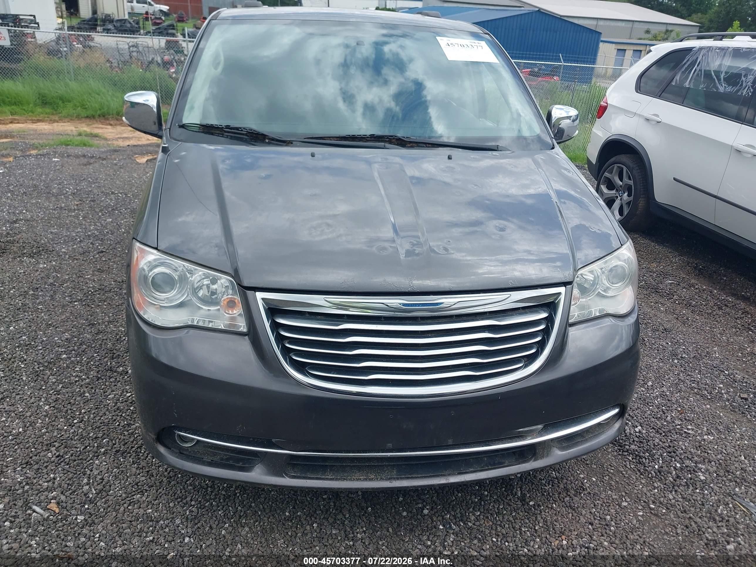 2015 Chrysler Town & Country Limited Platinum Gray vin: 2C4RC1GG3FR740888