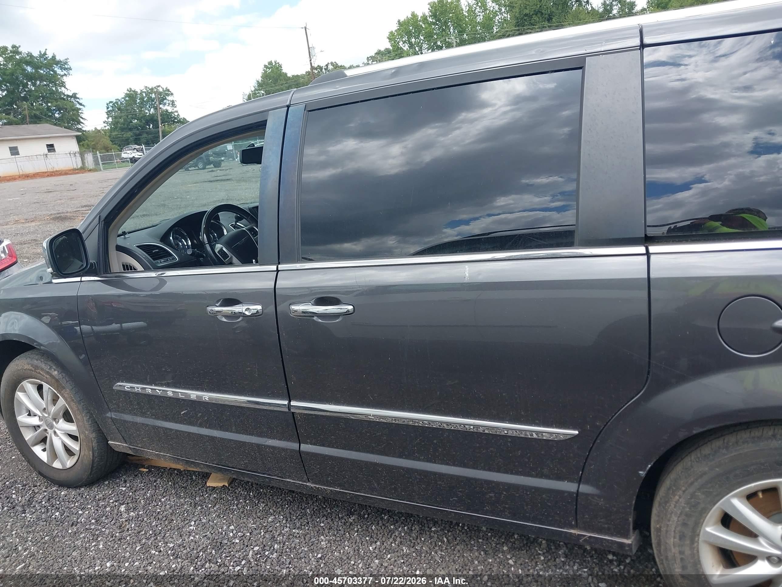 2015 Chrysler Town & Country Limited Platinum Gray vin: 2C4RC1GG3FR740888