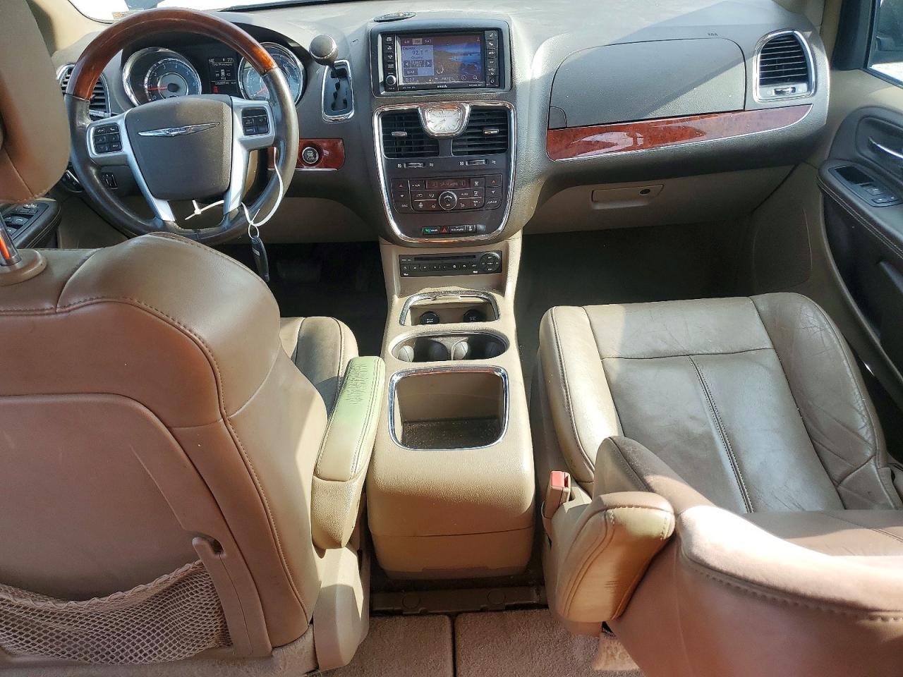 2012 Chrysler Town & Country Limited Черный vin: 2C4RC1GG4CR181461