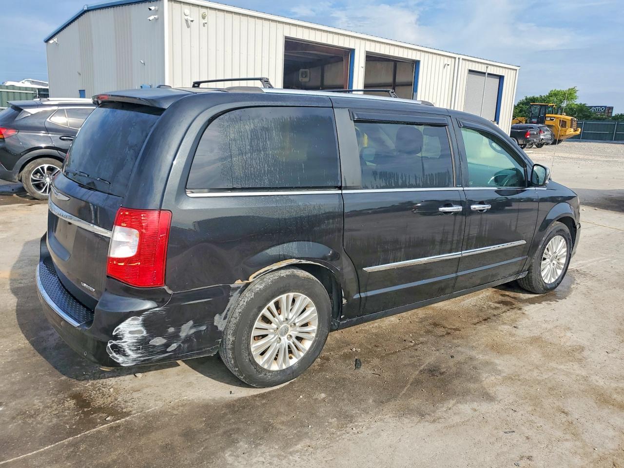 2012 Chrysler Town & Country Limited Черный vin: 2C4RC1GG4CR181461