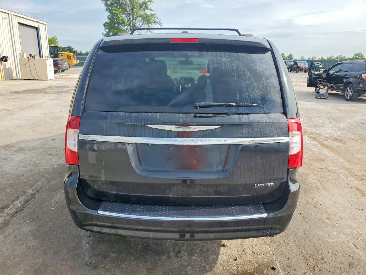 2012 Chrysler Town & Country Limited Черный vin: 2C4RC1GG4CR181461