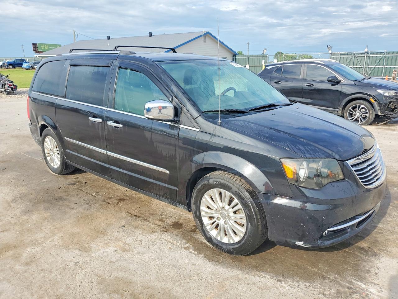2012 Chrysler Town & Country Limited Черный vin: 2C4RC1GG4CR181461