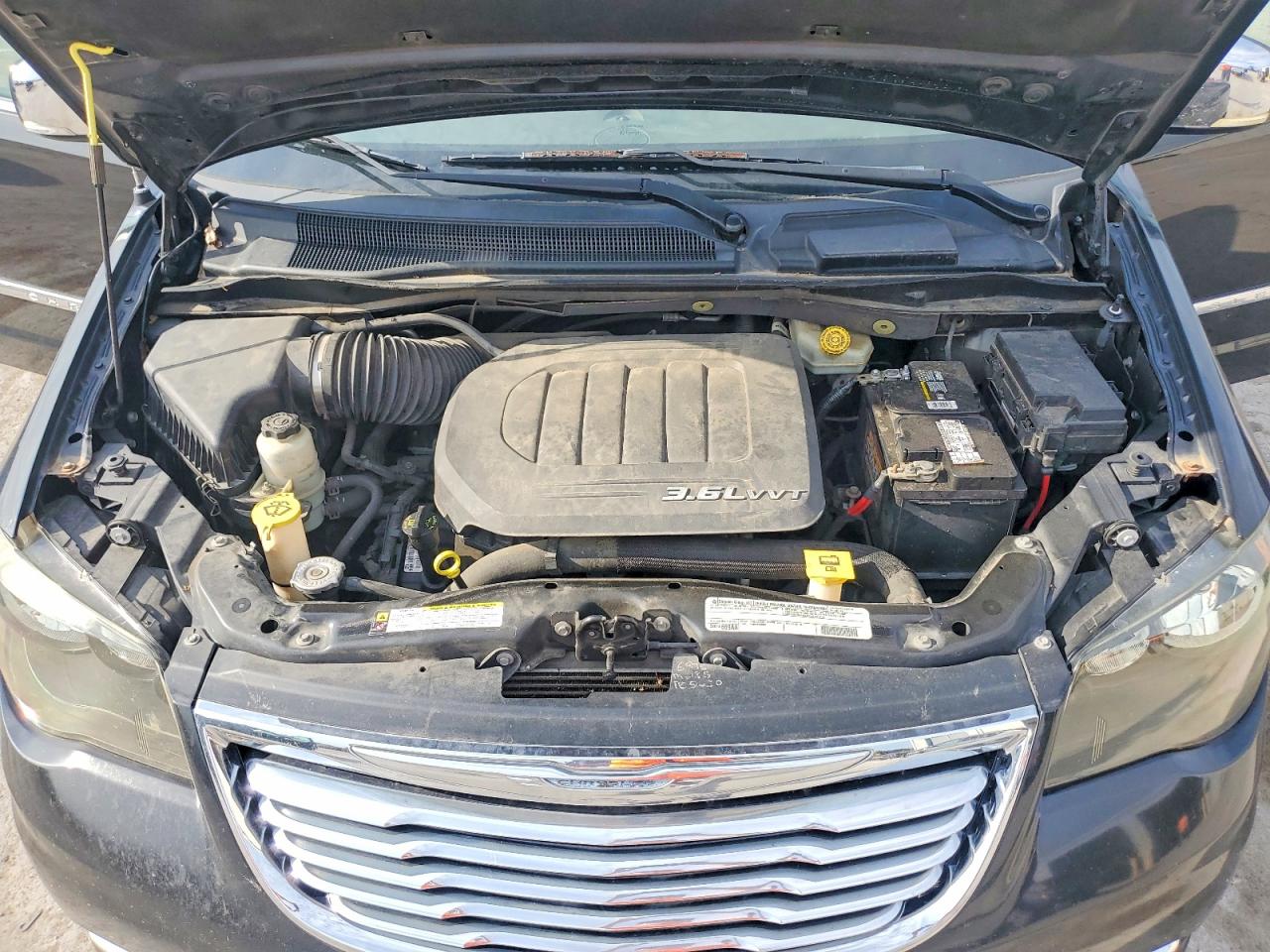 2012 Chrysler Town & Country Limited Черный vin: 2C4RC1GG4CR181461