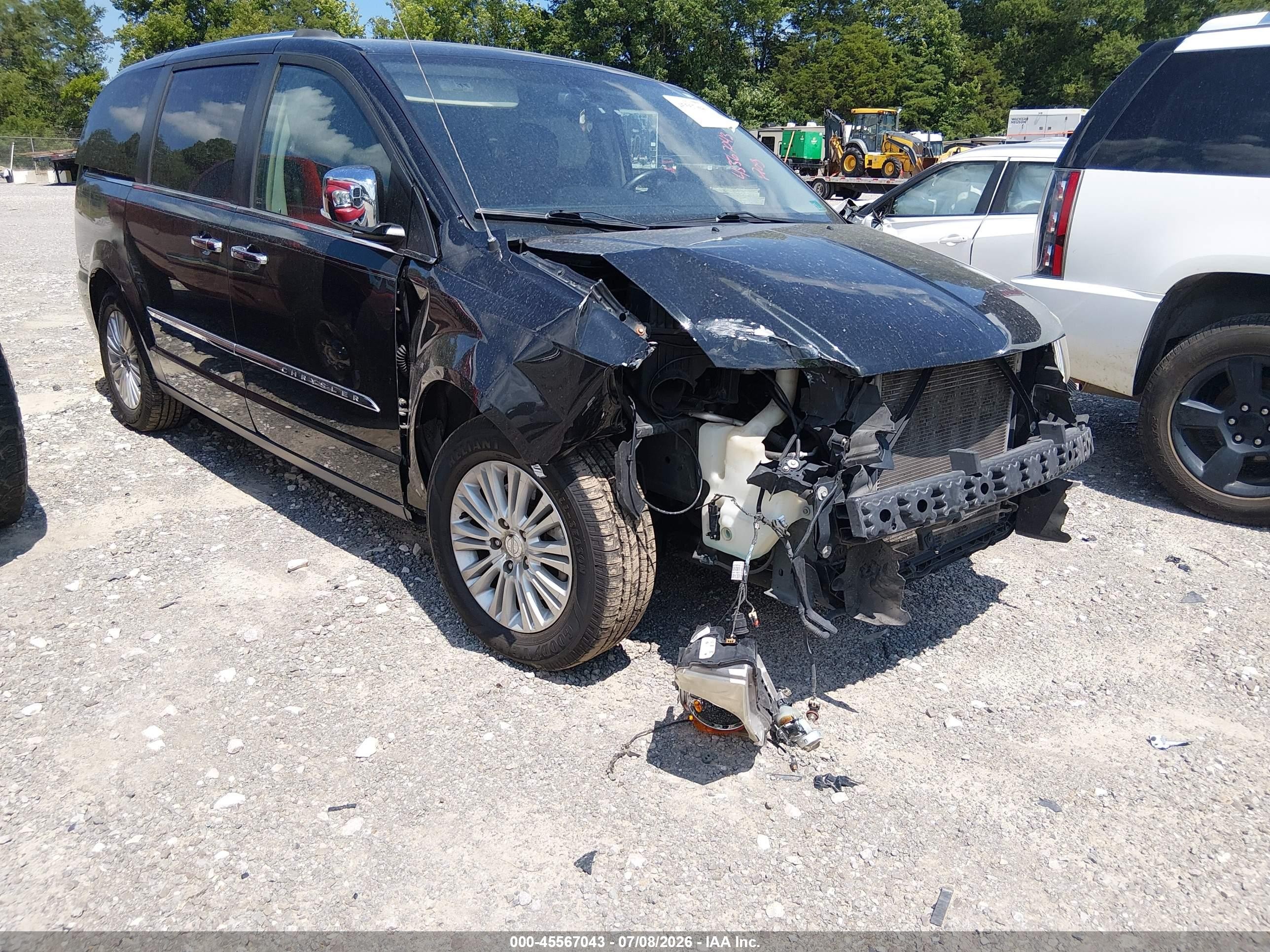 2012 Chrysler Town & Country Limited Black vin: 2C4RC1GG5CR328743