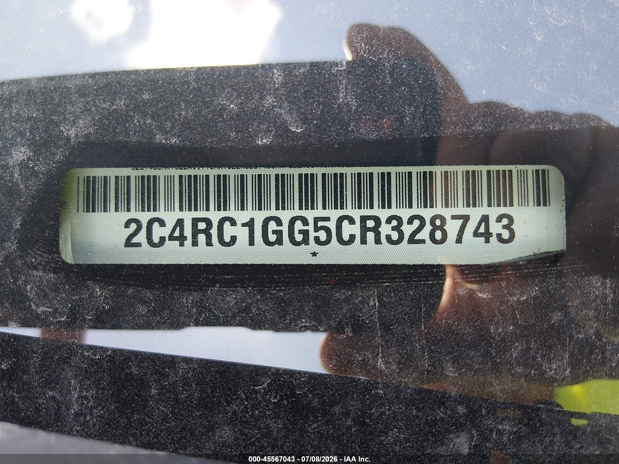 2012 Chrysler Town & Country Limited Black vin: 2C4RC1GG5CR328743