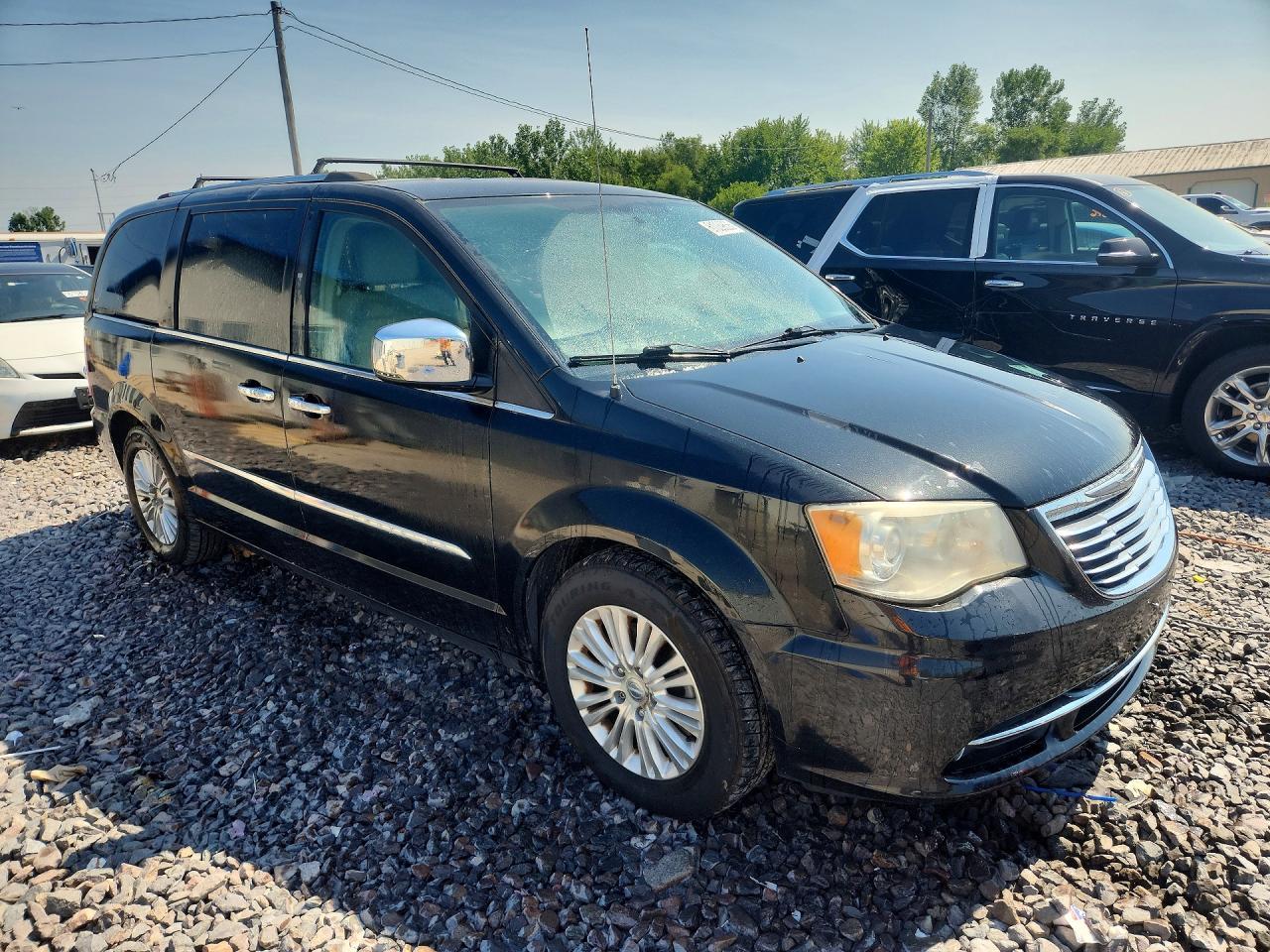 2013 Chrysler Town & Country Limited Black vin: 2C4RC1GG5DR569574