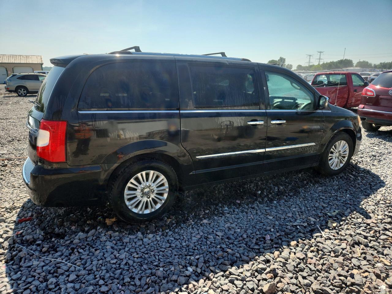 2013 Chrysler Town & Country Limited Black vin: 2C4RC1GG5DR569574