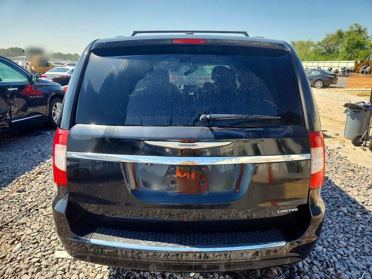 2013 Chrysler Town & Country Limited Black vin: 2C4RC1GG5DR569574