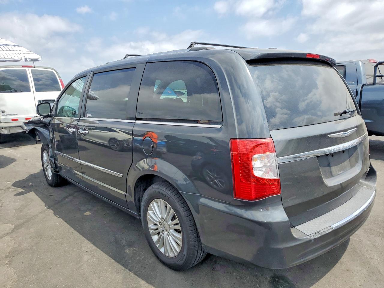 2012 Chrysler Town & Country Limited Черный vin: 2C4RC1GG6CR133248