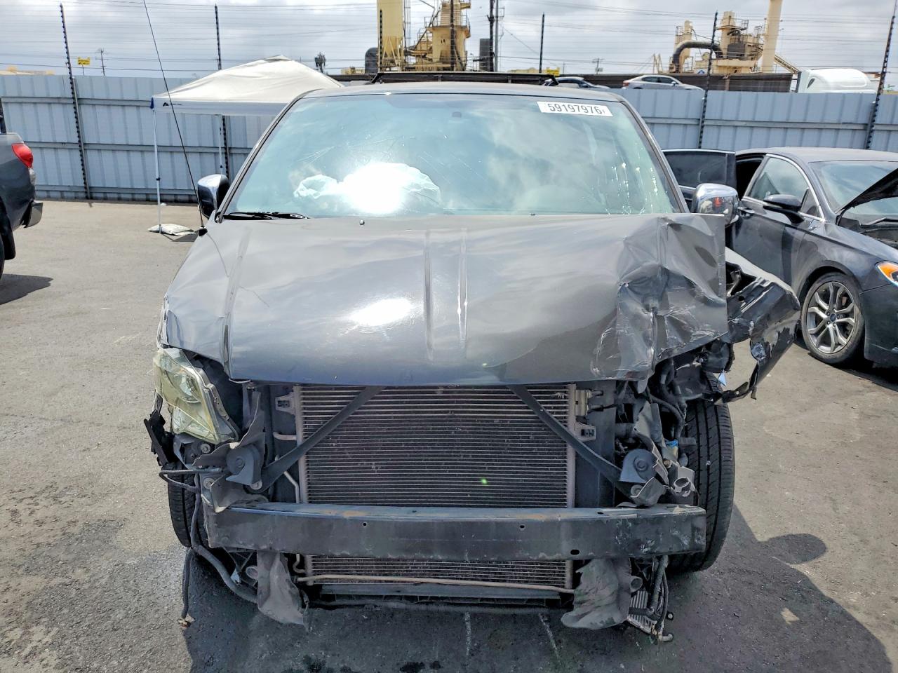 2012 Chrysler Town & Country Limited Черный vin: 2C4RC1GG6CR133248