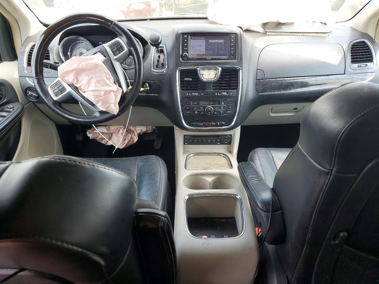 2012 Chrysler Town & Country Limited Черный vin: 2C4RC1GG6CR133248