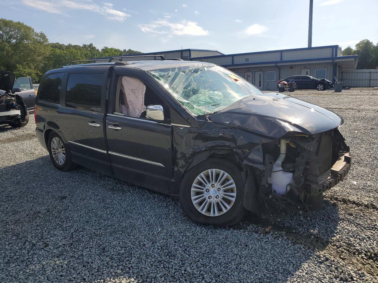 2012 Chrysler Town & Country Limited Угольный vin: 2C4RC1GG6CR140720