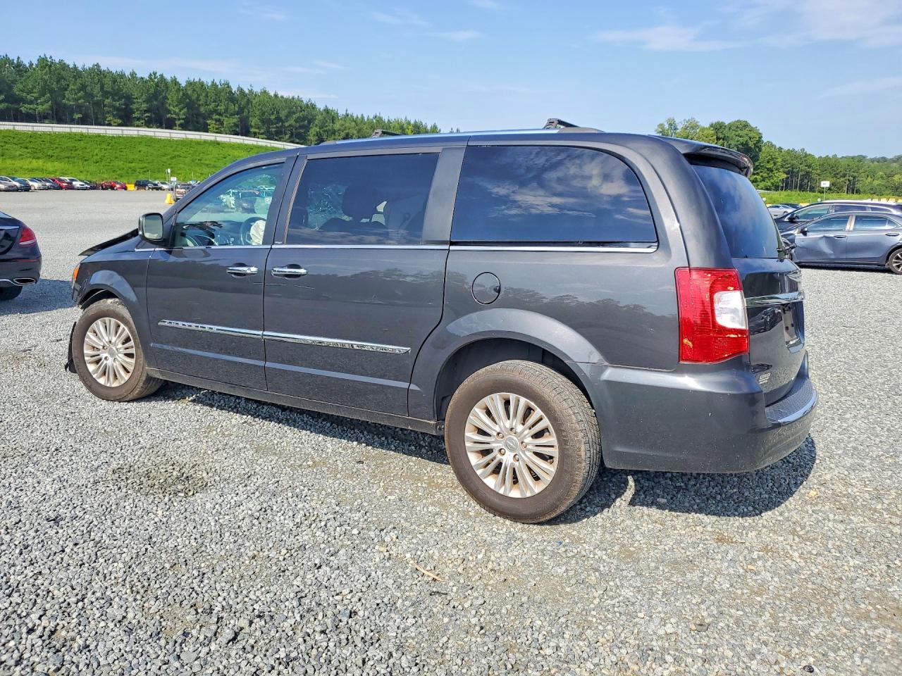 2012 Chrysler Town & Country Limited Угольный vin: 2C4RC1GG6CR140720
