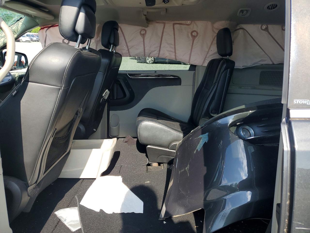 2012 Chrysler Town & Country Limited Угольный vin: 2C4RC1GG6CR140720