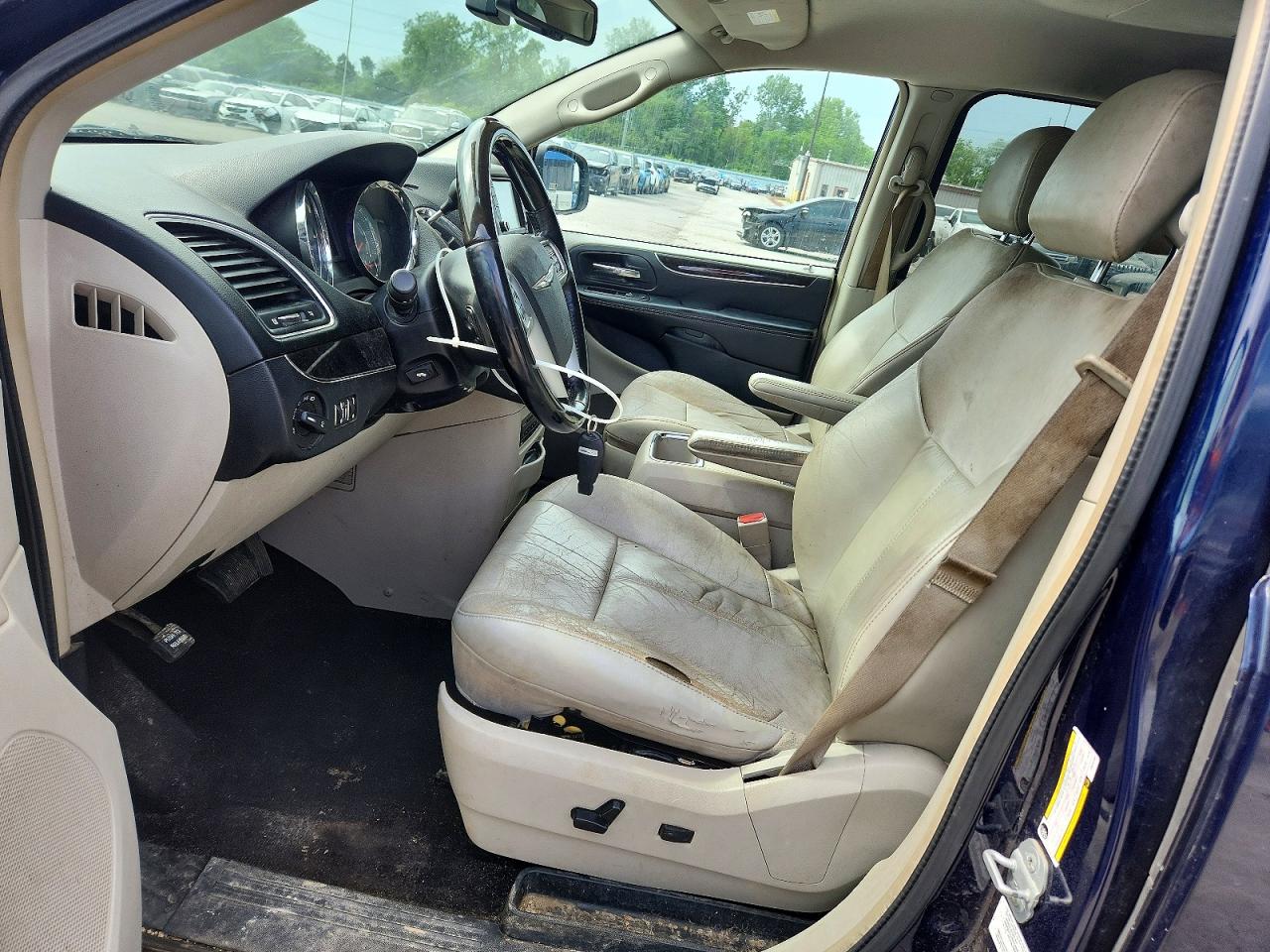 2012 Chrysler Town & Country Limited Синий vin: 2C4RC1GG6CR252384