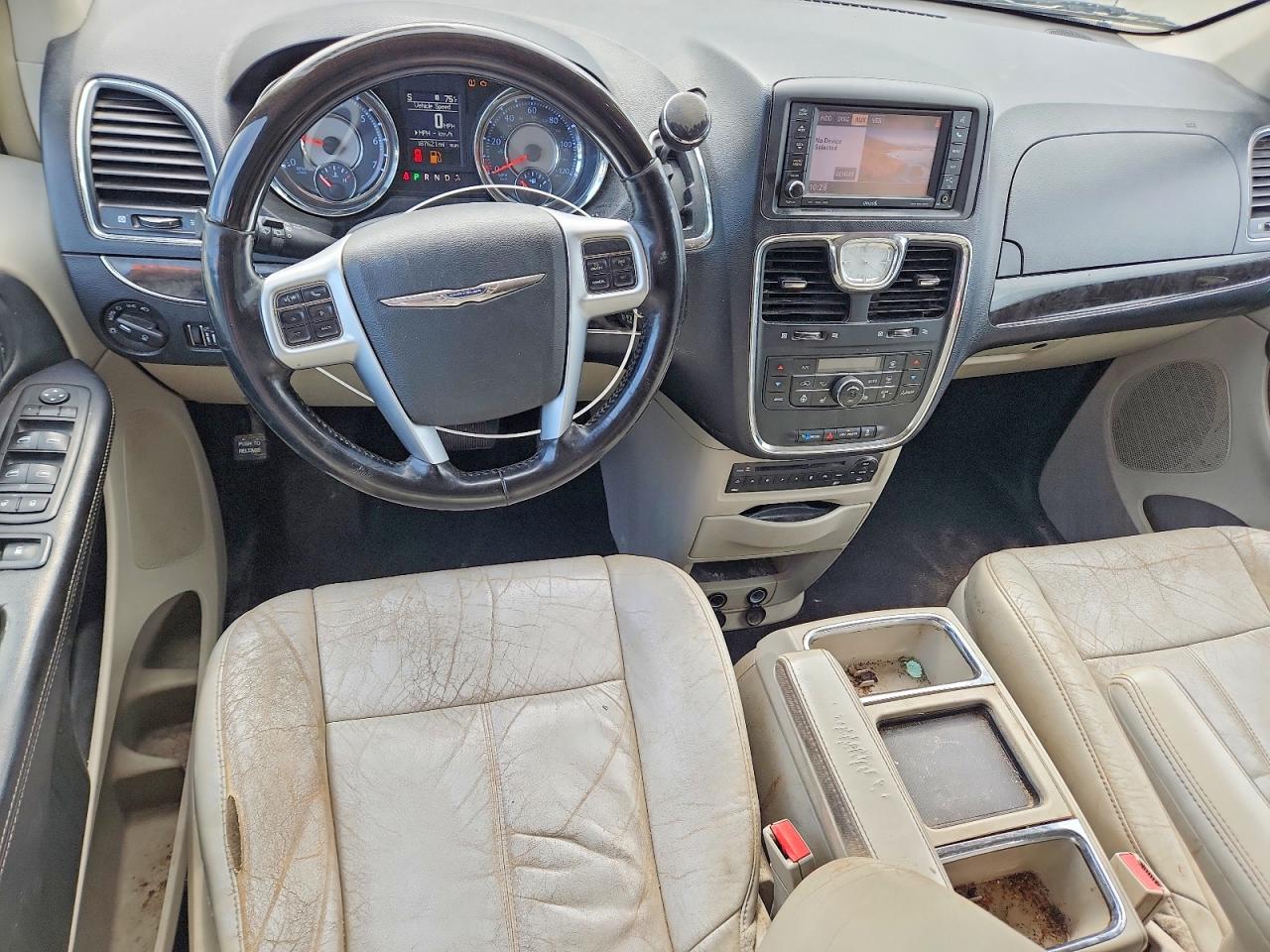 2012 Chrysler Town & Country Limited Синий vin: 2C4RC1GG6CR252384