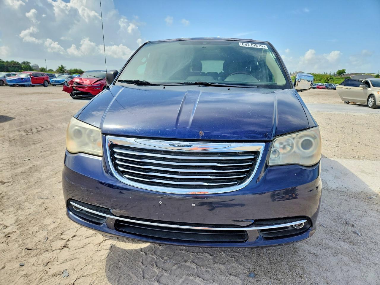 2013 Chrysler Town & Country Limited Blue vin: 2C4RC1GG6DR543985